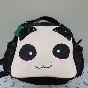 Betsey Johnson Panda Backpack - Black and White